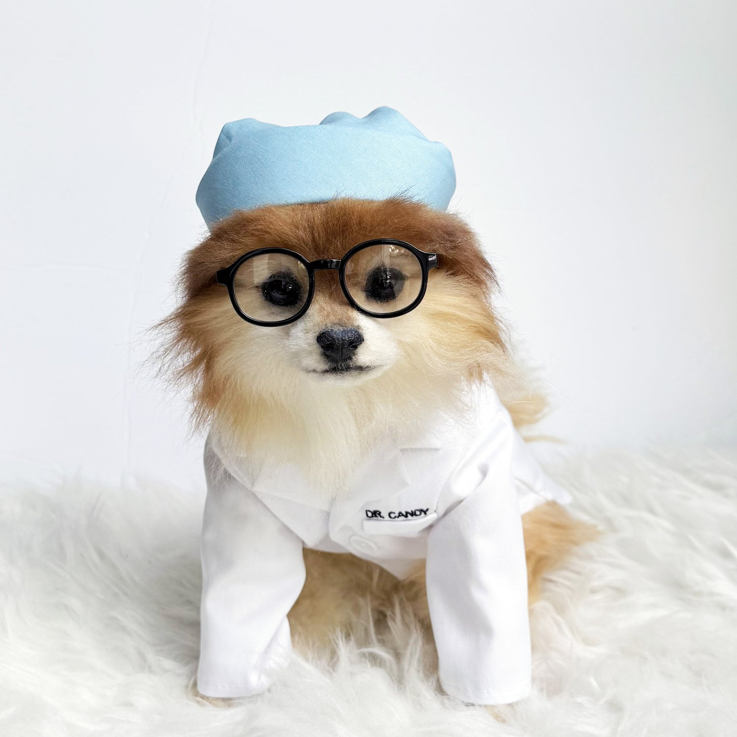 Personalized Doctor gown & matching cap set