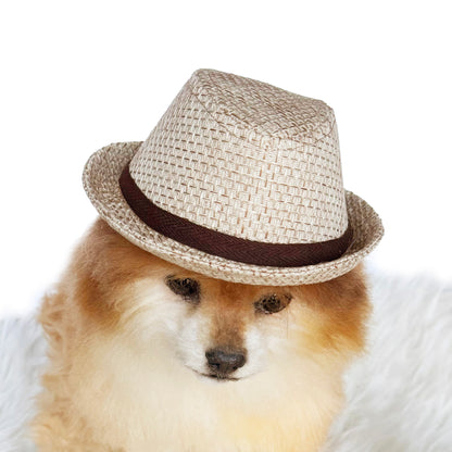 Straw style Fedora
