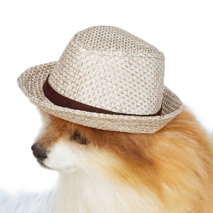 Straw style Fedora