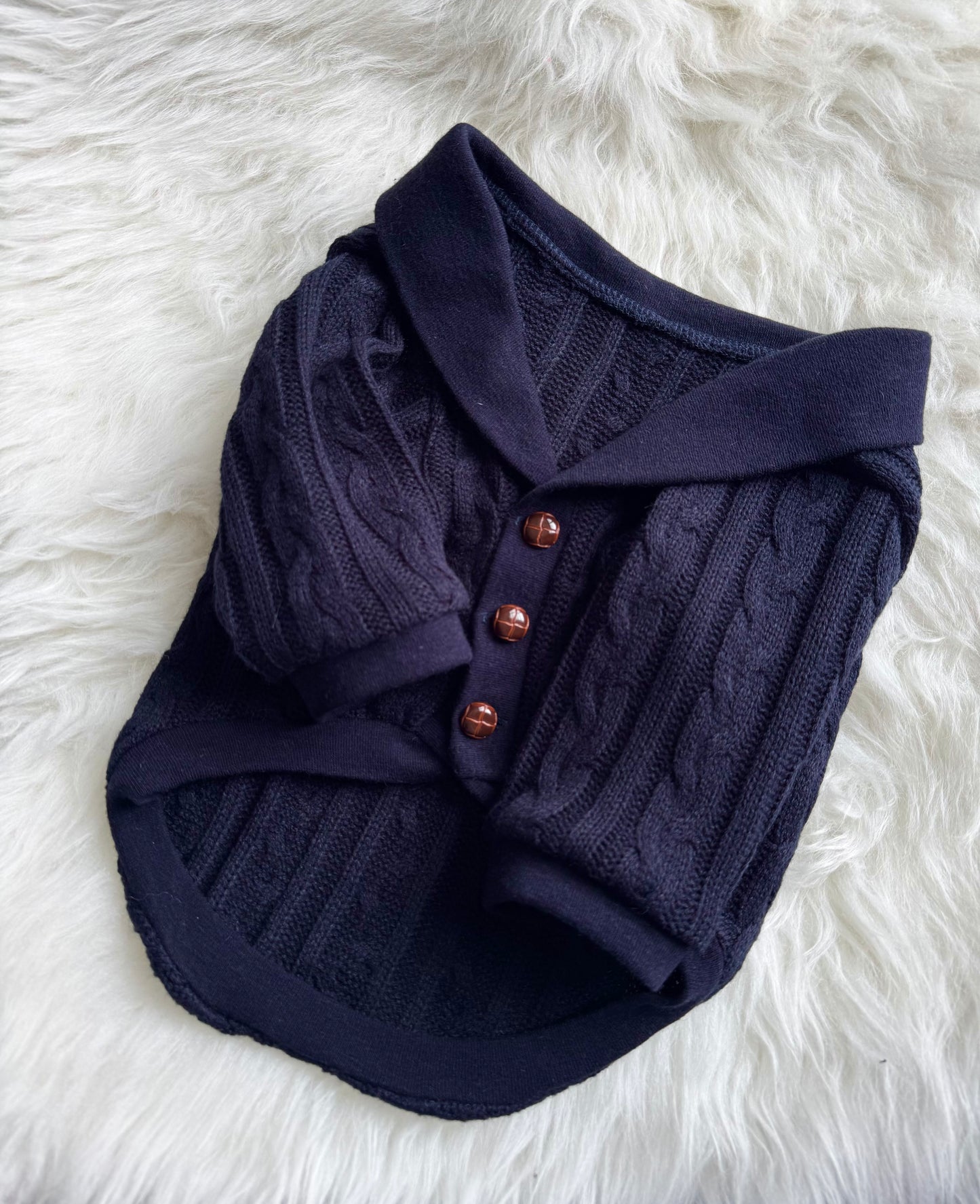 Shawl collar Cable Sweater Cardigan