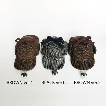 Sherlock Holmes style Hat & Cape Set