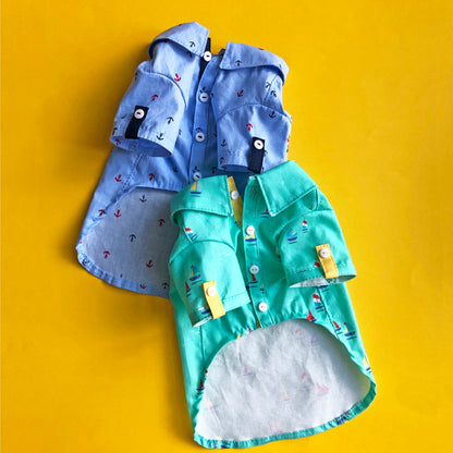 Summer print Button Down Shirts