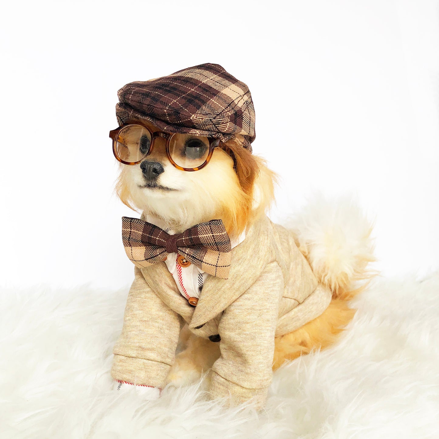 Ivy Cap & Bowtie Set