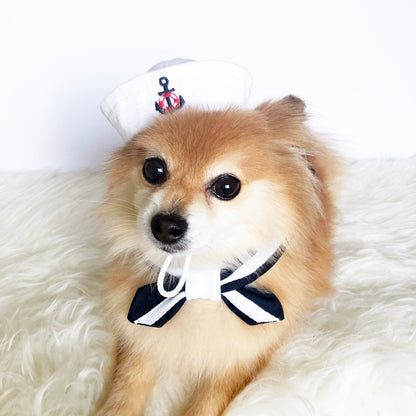 Marine Sailor hat & Cape Set