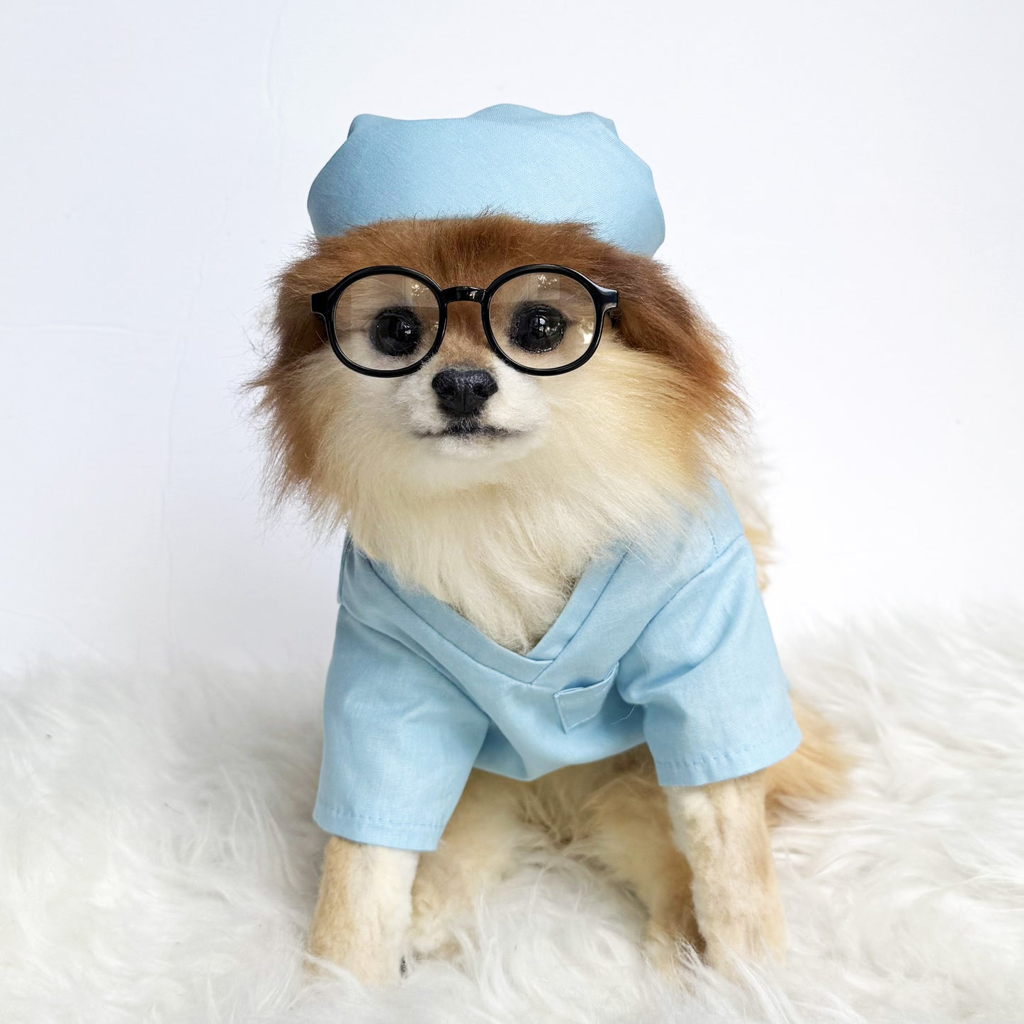 Doctor Lab Scrub Shirt costume
