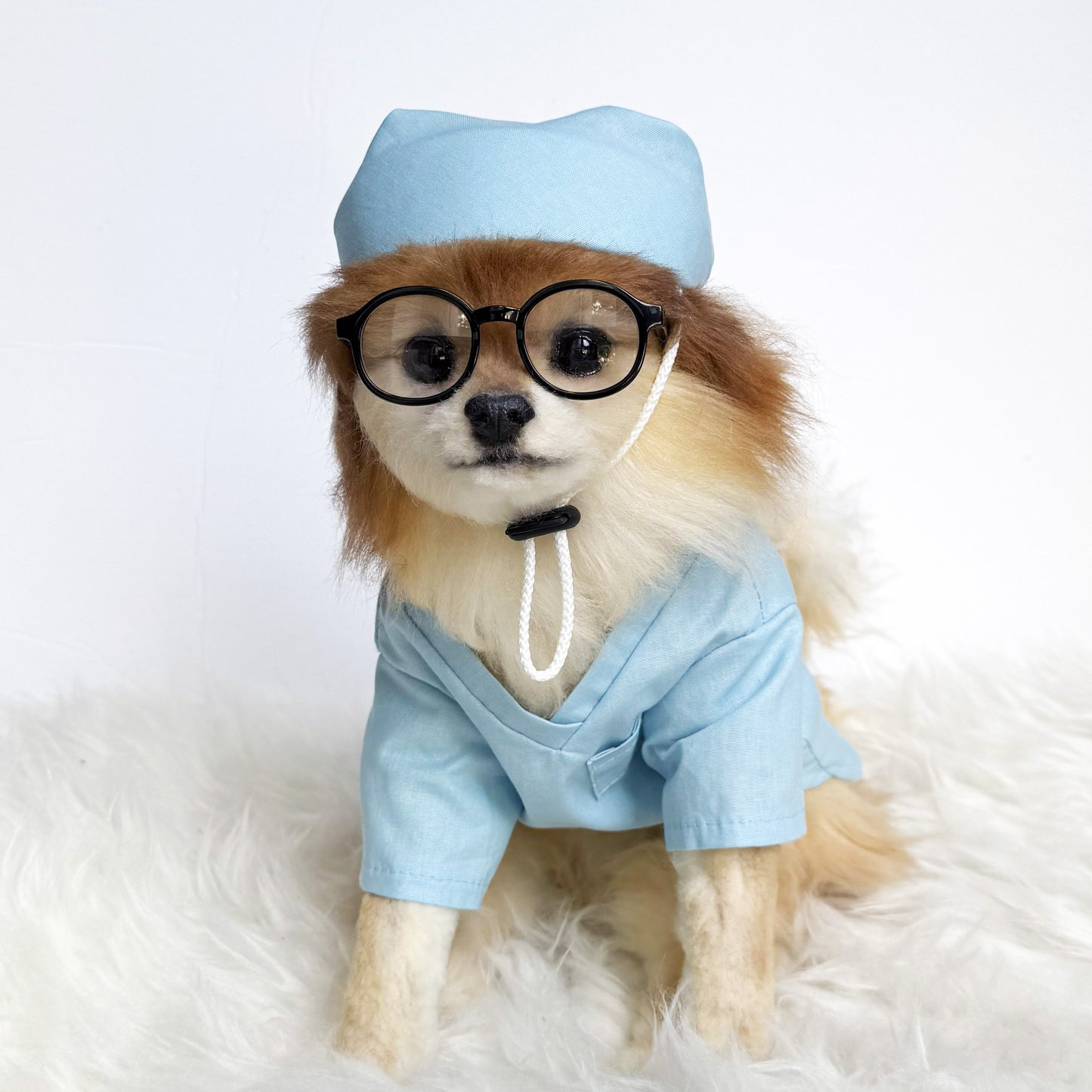 Doctor Lab Scrub Shirt costume