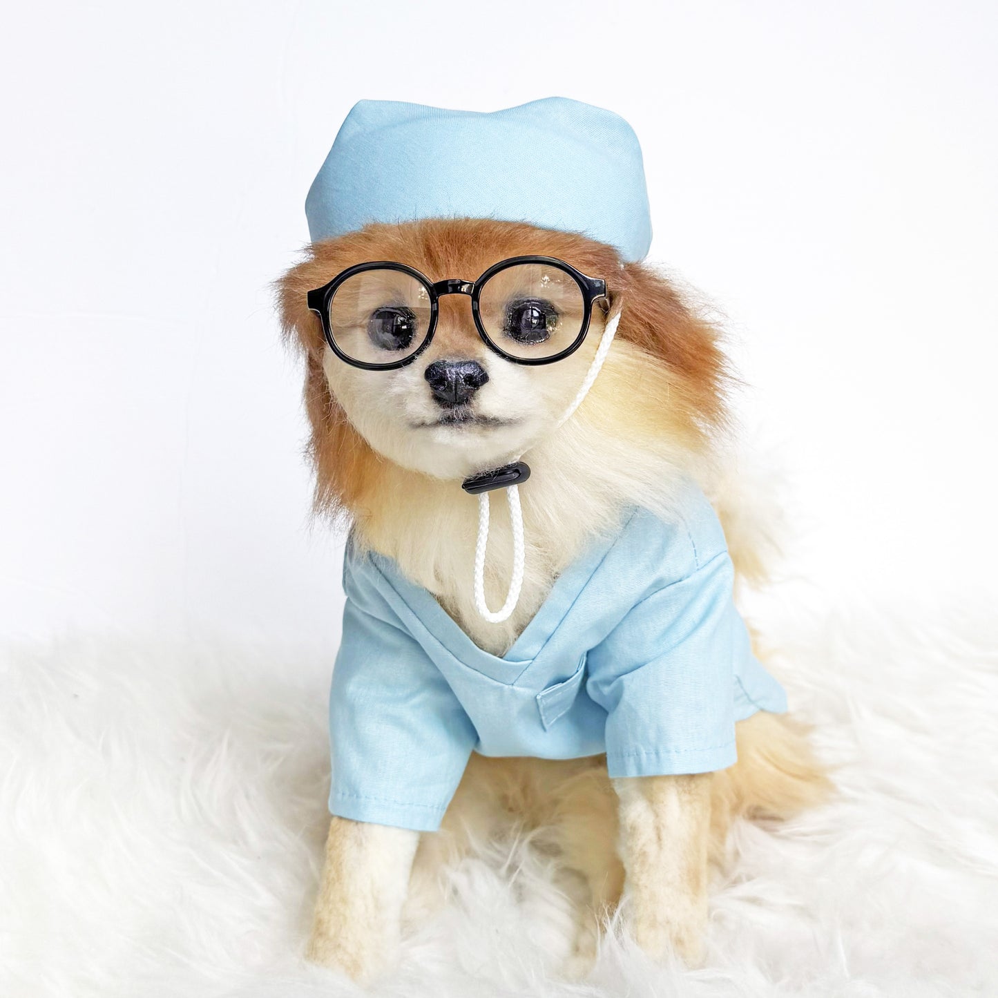 Doctor Lab Scrub Shirt costume