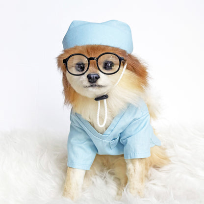 Doctor Lab Scrub Shirt costume