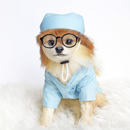 Doctor Lab Scrub Shirt costume