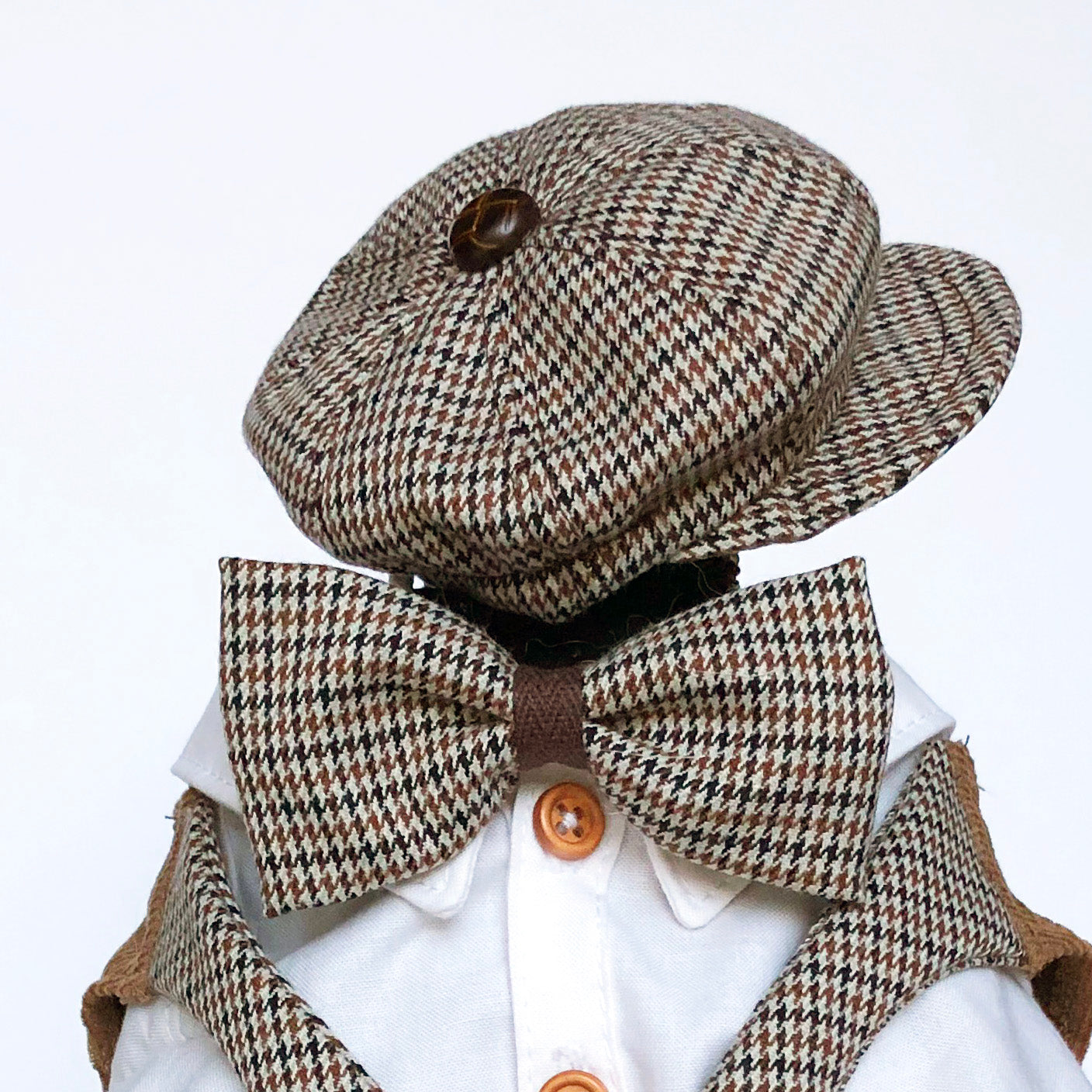 Newsboy Cap & Bowtie Set