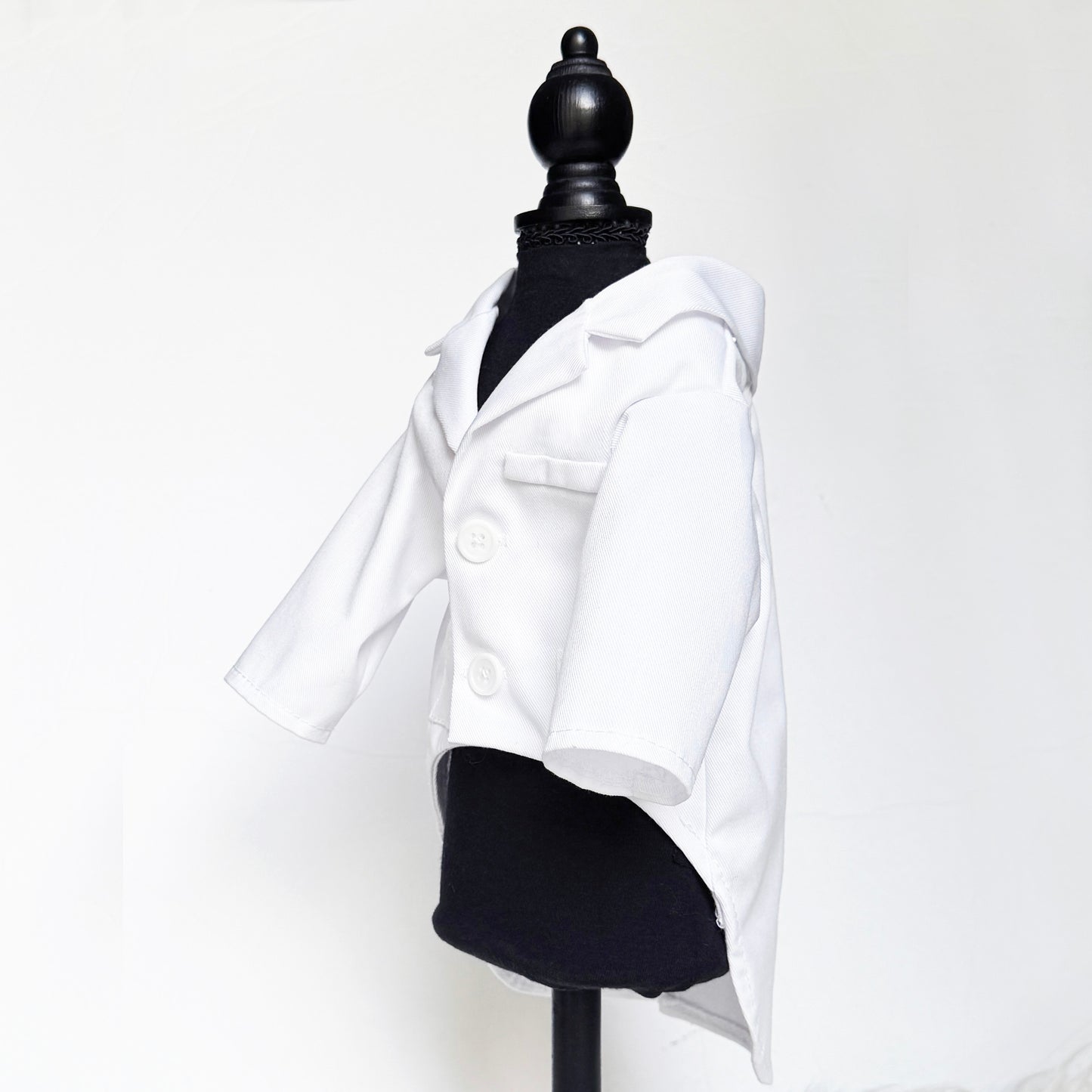 Personalized Doctor gown & matching mask prop Costume set