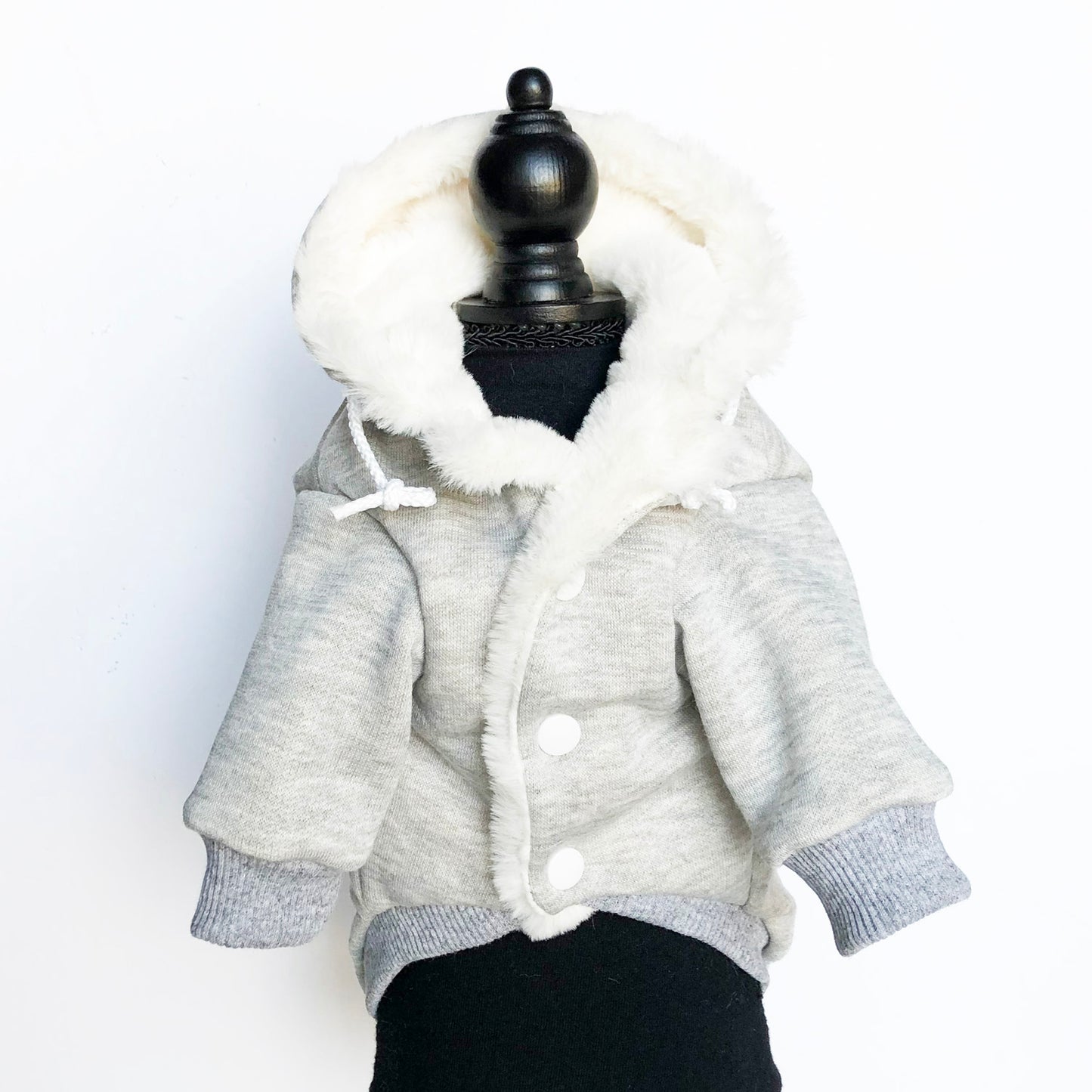 Faux Fur lined Hoodie Jackets