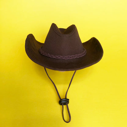 Western Cowboy Hat & Scarf