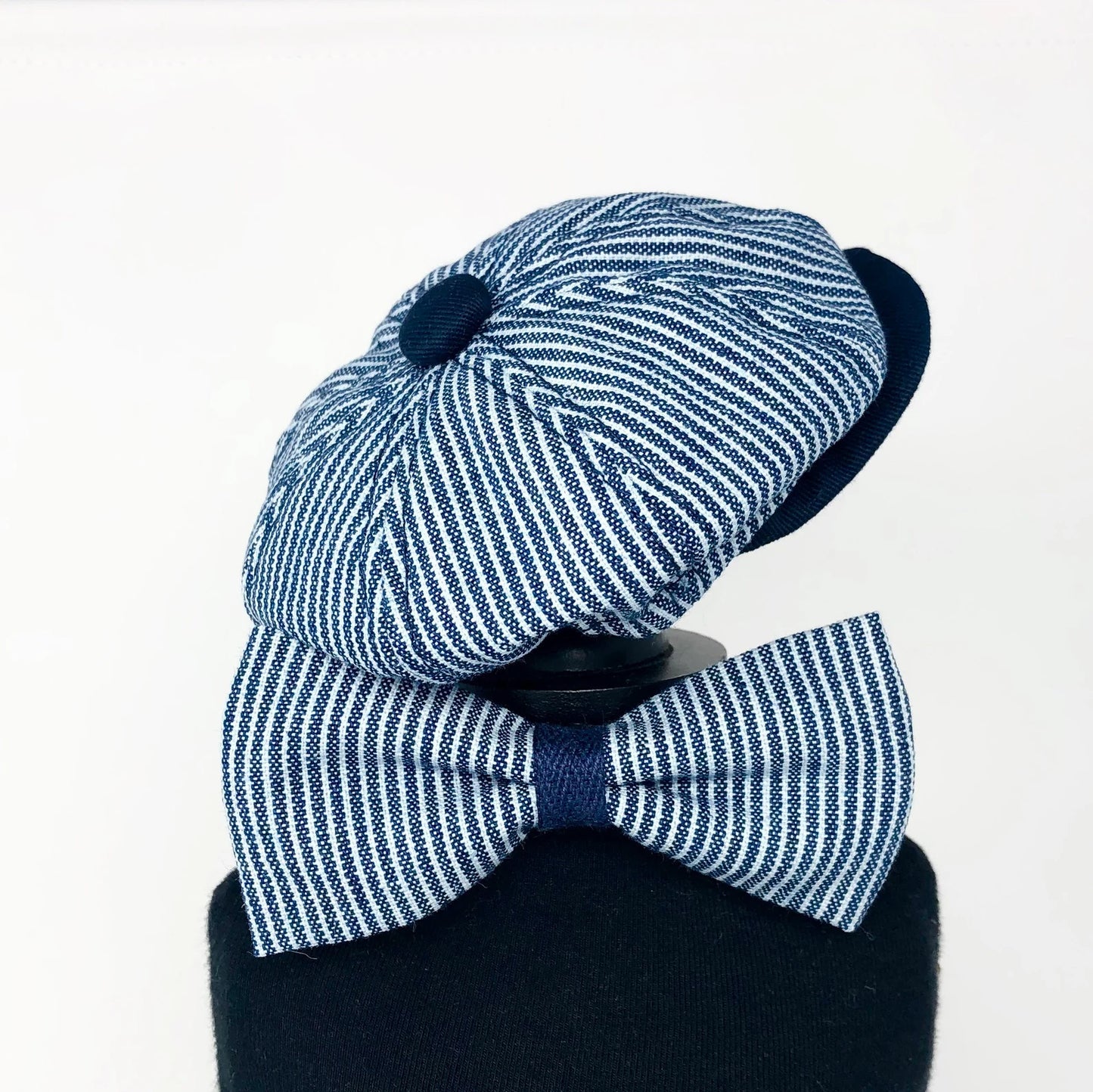 Newsboy Cap & Bowtie Set