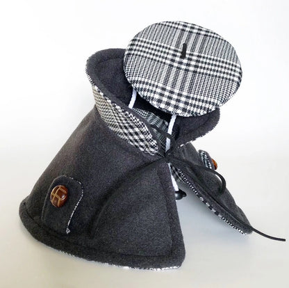 French Beret & reversible Cape Set