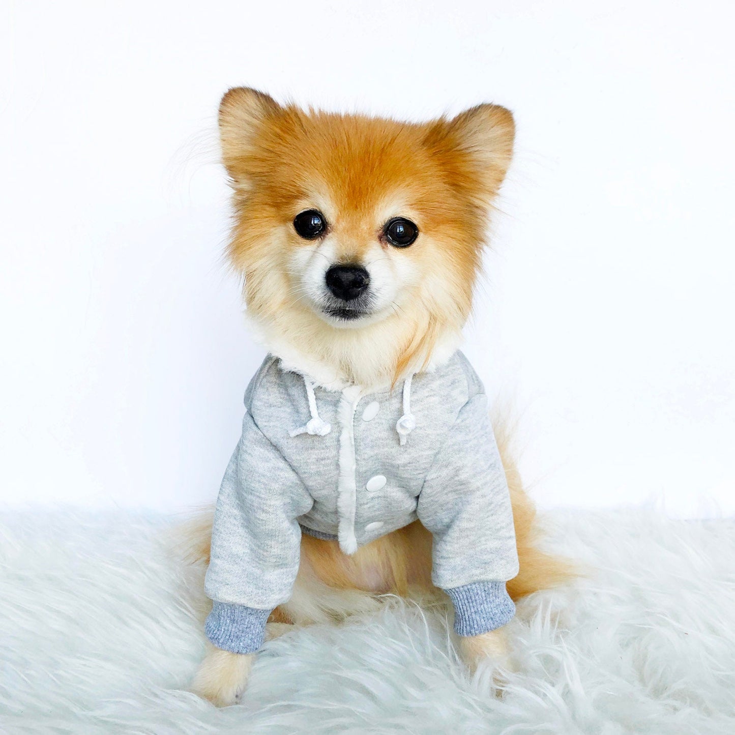Faux Fur lined Hoodie Jackets