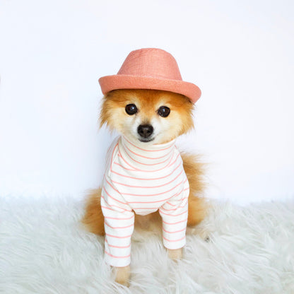 Peach Coral Fedora