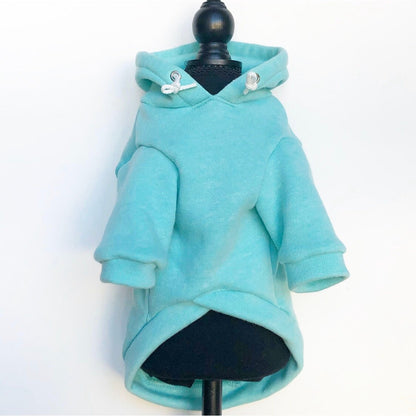 Mint Green Fleece hoodie