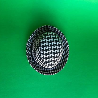 Houndstooth Fedora
