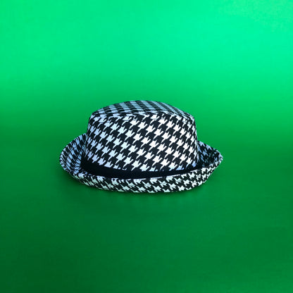 Houndstooth Fedora