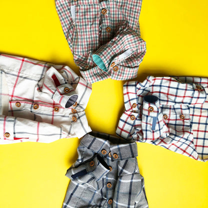 Casual Plaid Button Down Shirts