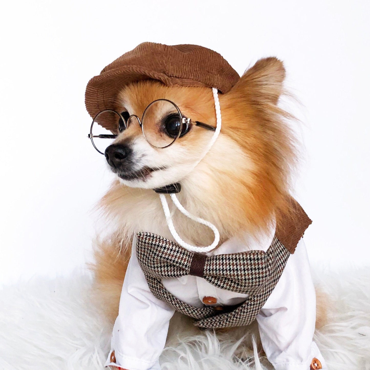 Newsboy Cap & Bowtie Set