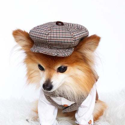 Newsboy Cap & Bowtie Set