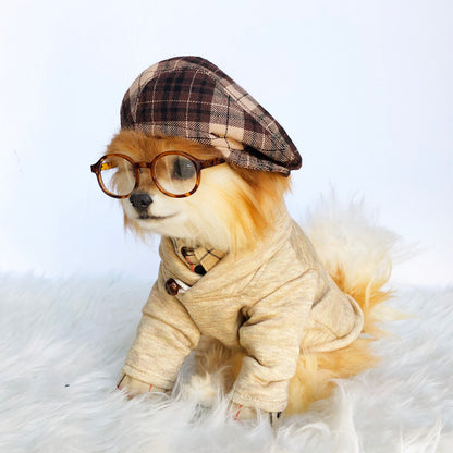 Shawl collar fleece sweaters