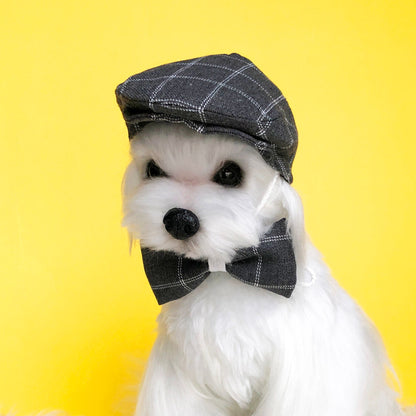 Ivy Cap & Bowtie Set