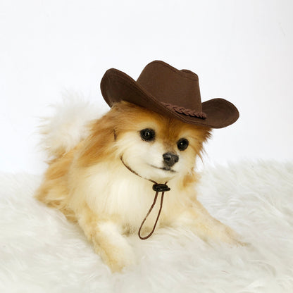 Western Cowboy Hat & Scarf