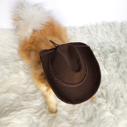 Western Cowboy Hat & Scarf
