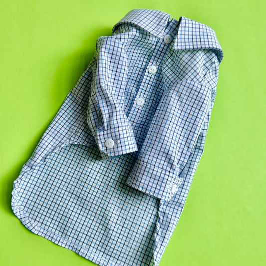 Check Button Down Dress Shirts