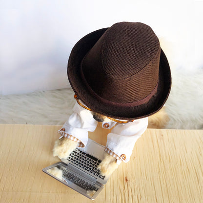 Brown Fedora