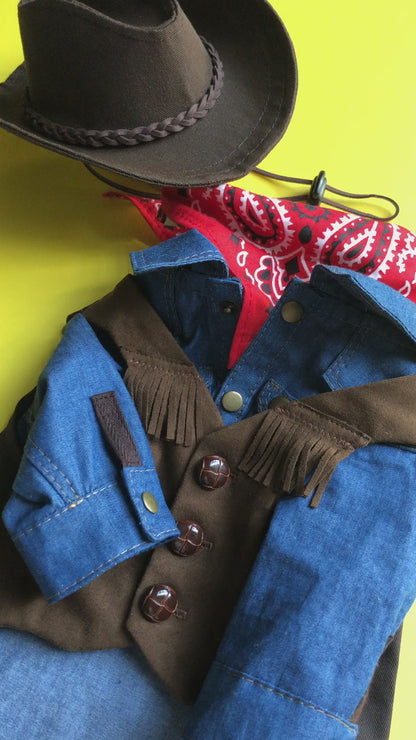 Cowboy Fringe Vest