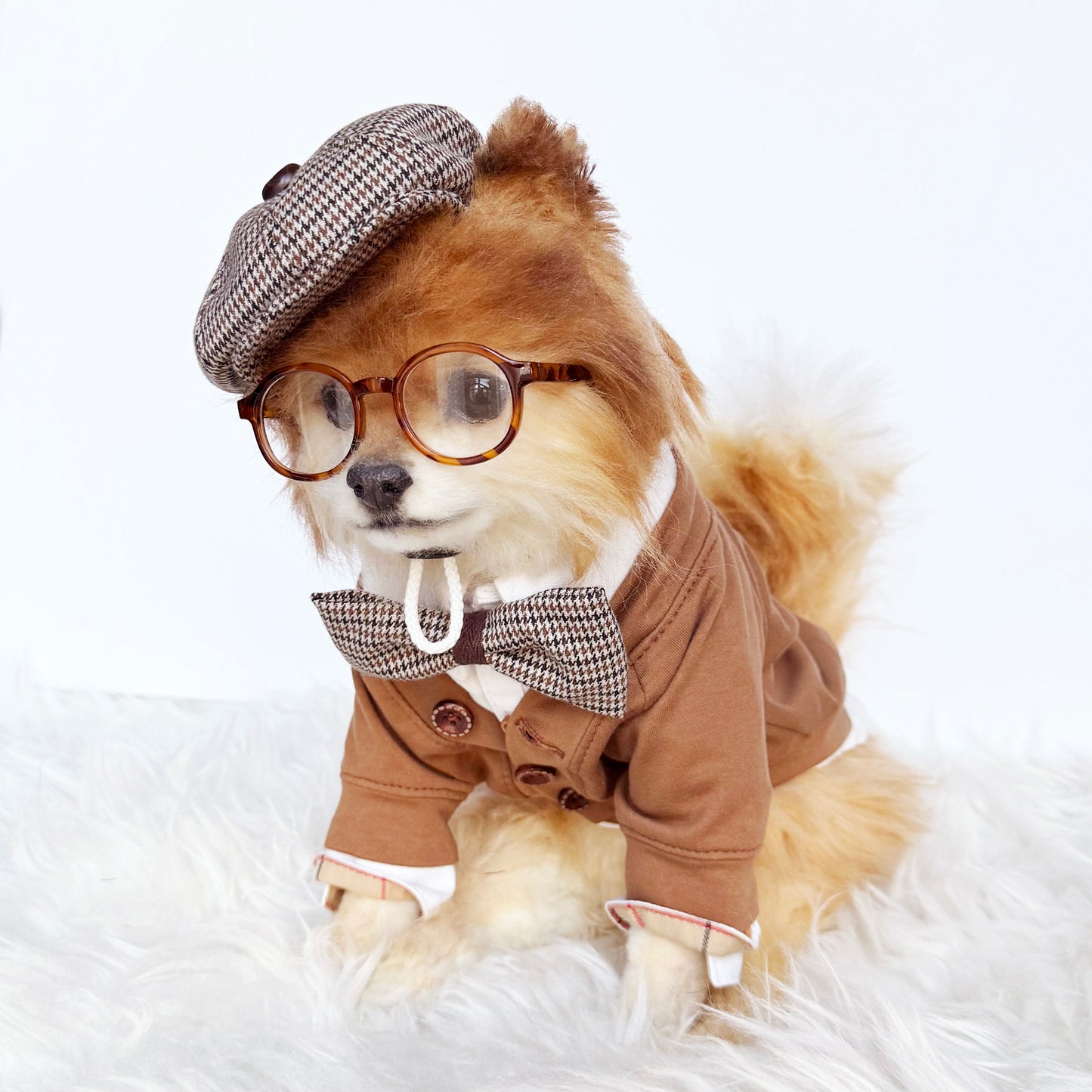 Newsboy Cap & Bowtie Set