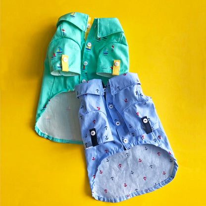 Summer print Button Down Shirts